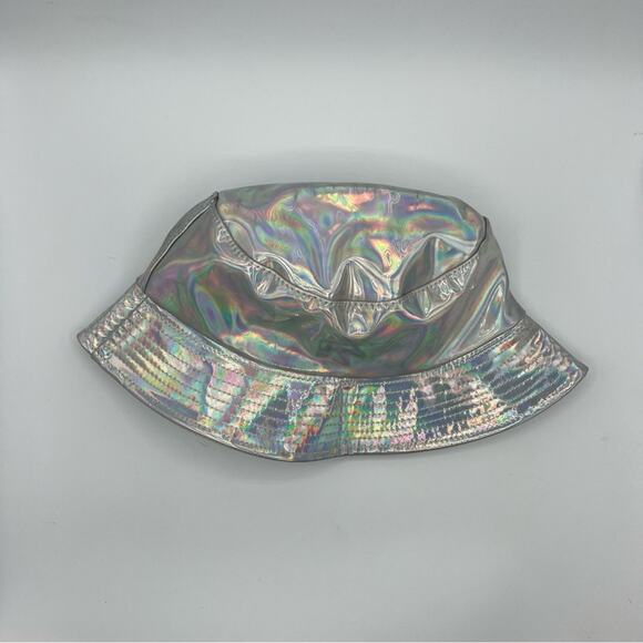 Bundle of 4 Rave Festival Bucket Hats Mushrooms Checkered Reflective Avocado - Picture 6 of 12